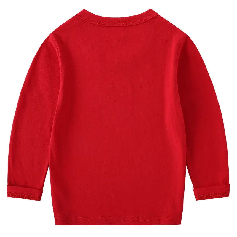 Hot Game Garden of Banban Print Cartoon 2-8Year Kids T-shirt Girls Clothes Spring Baby Boys Long Sleeve T shirt Children Tops