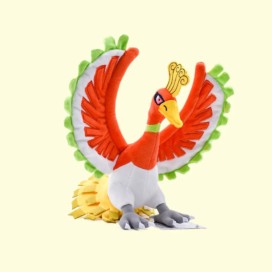 Anime Pokemon Galarian Zapdos Moltres Articuno Ho-Oh Plush Stuffed Doll Plush Toys Children Soft Pp Coton Kids Birhday Christmas