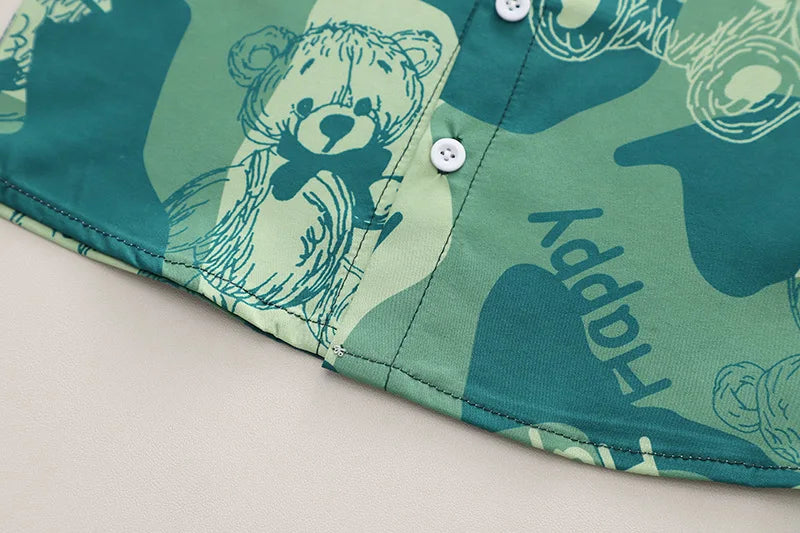 New Summer Baby Clothes Suit Children Boys Casual Shirt Shorts 2Pcs/Sets Toddler Sports Costume Infant Outfits Kids Tracksuits