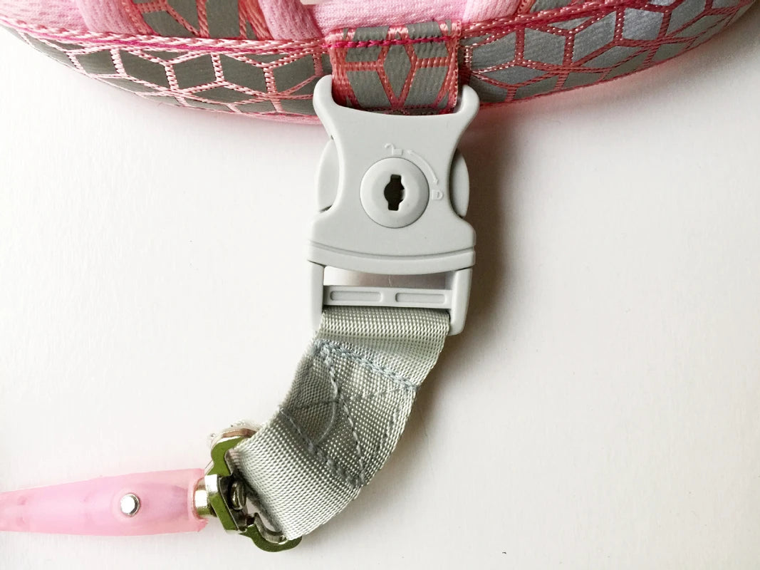 2 in 1 Baby Harness Belt Leashes+Anti Lost Wrist Link,Child Anti Lost Leash Baby Cute Harness Belt Strap Hold Kids Wrist Link