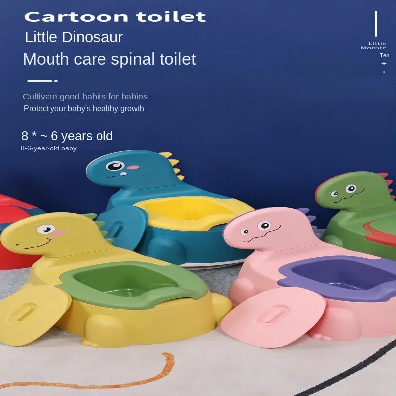 Kids Portable Potty Training Toilet, Cartoon Potty Training Seat, Toddler Potty Chair for Baby Boys and Girls, Non-Slip, PP