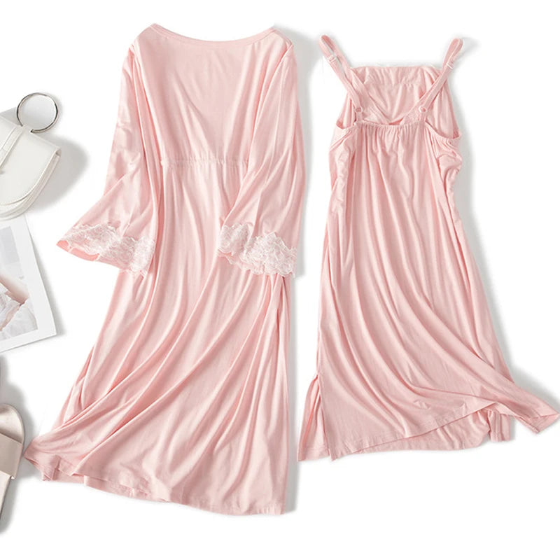 Maternity Robe For Hospital Nightgown Pregnant Women Nursing Nightwear Pajama Lace Sleepwear Ropa Mujer Embarazada Premama Suits
