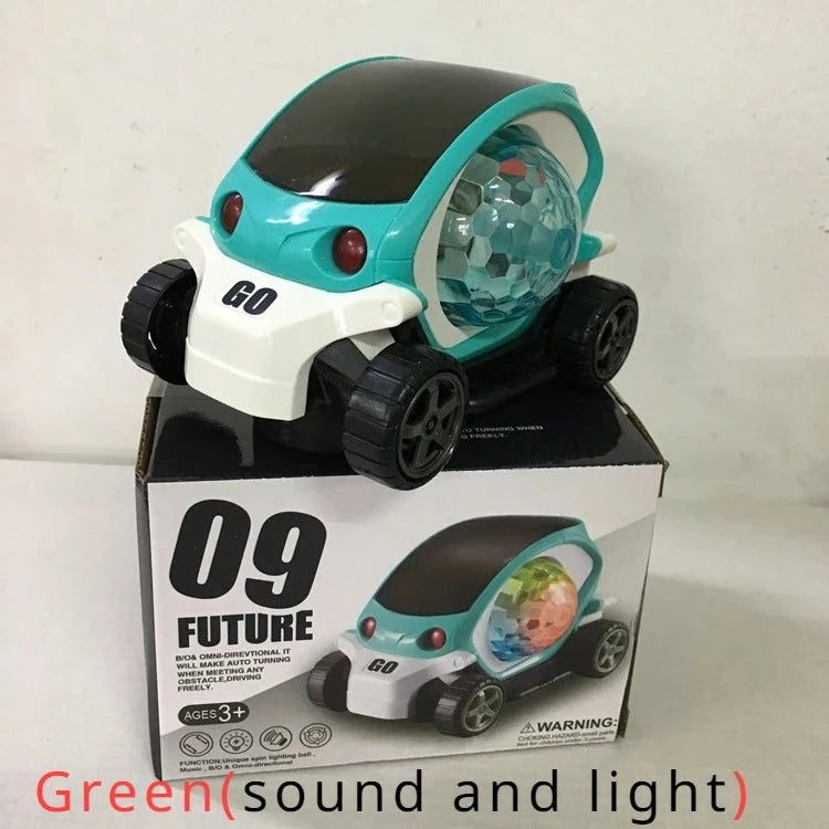 Rotating Car Vehicle Toy 360° Flips with Lights Music Automatic Electric Car Toys for Toddlers Boys Girls Birthday Gift for Kids