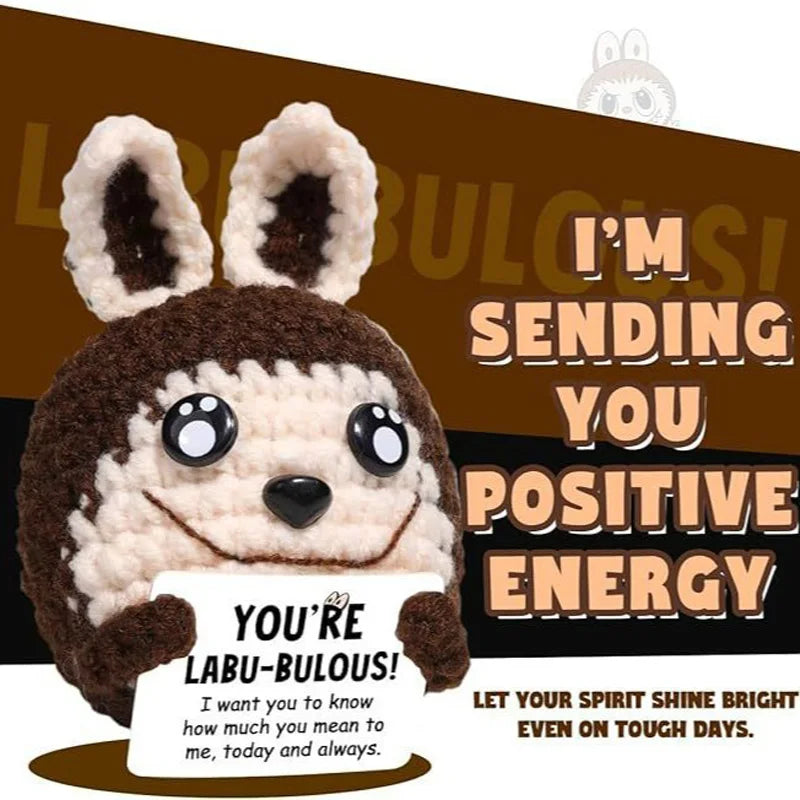 Appreciation Funny Positive Crochet Animals Emotional Support Handmade Graduation Birthday I Love You Gifts Handicrafts