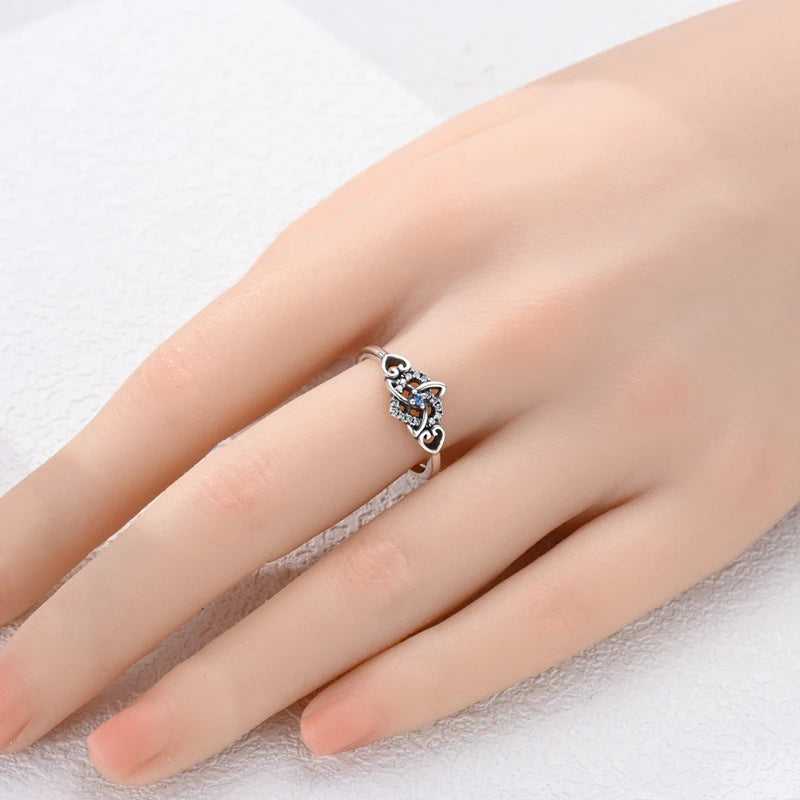 925 Sterling Silver Original Celtic Knots Charms Bead Earrings Ring Bracelet Necklace Series Jewelry Set For Women Men DIY Gift