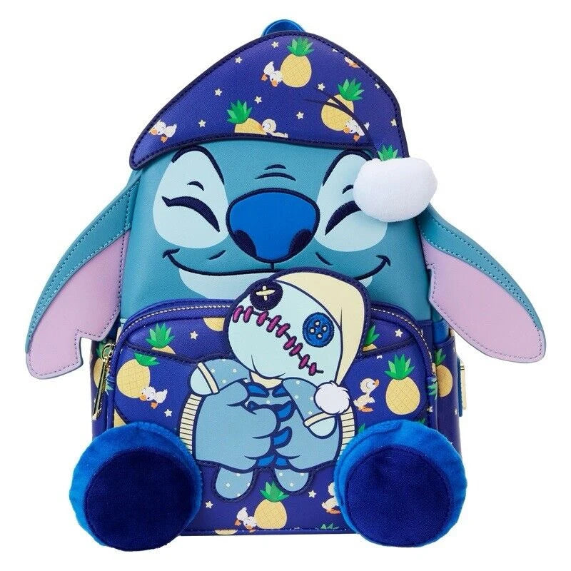 Loungefly Disney Stitch Sleeping Bed Mini Backpack Wallet
