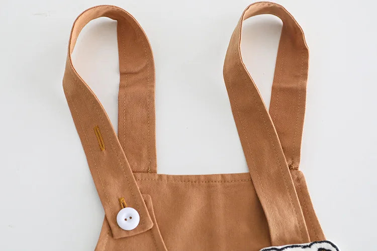 New Autumn Baby Girls Clothes Set Children Boys Striped T-Shirt Overall 2Pcs/Set Kids Clothing Infant Costume Toddler Tracksuits