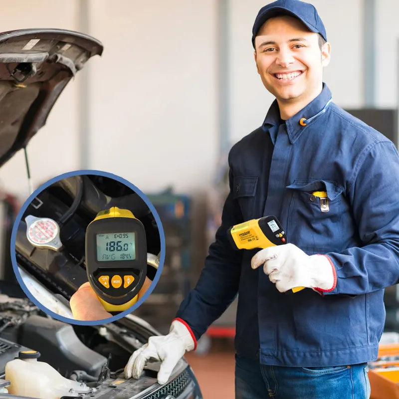 Handheld Non Contact Heat Laser Temperature Gun Digital Infrared Thermometer Gun for Cooking,BBQ,Pizza Oven,-58℉~1022℉(-50℃~600℃