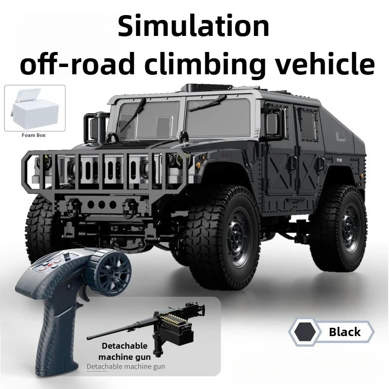 JJRC C8835 1:16 4x4 Remote Control Car - All-Terrain Off-Road Climber with LED Lights for Off-Road Adventure Toy Gift for Kids