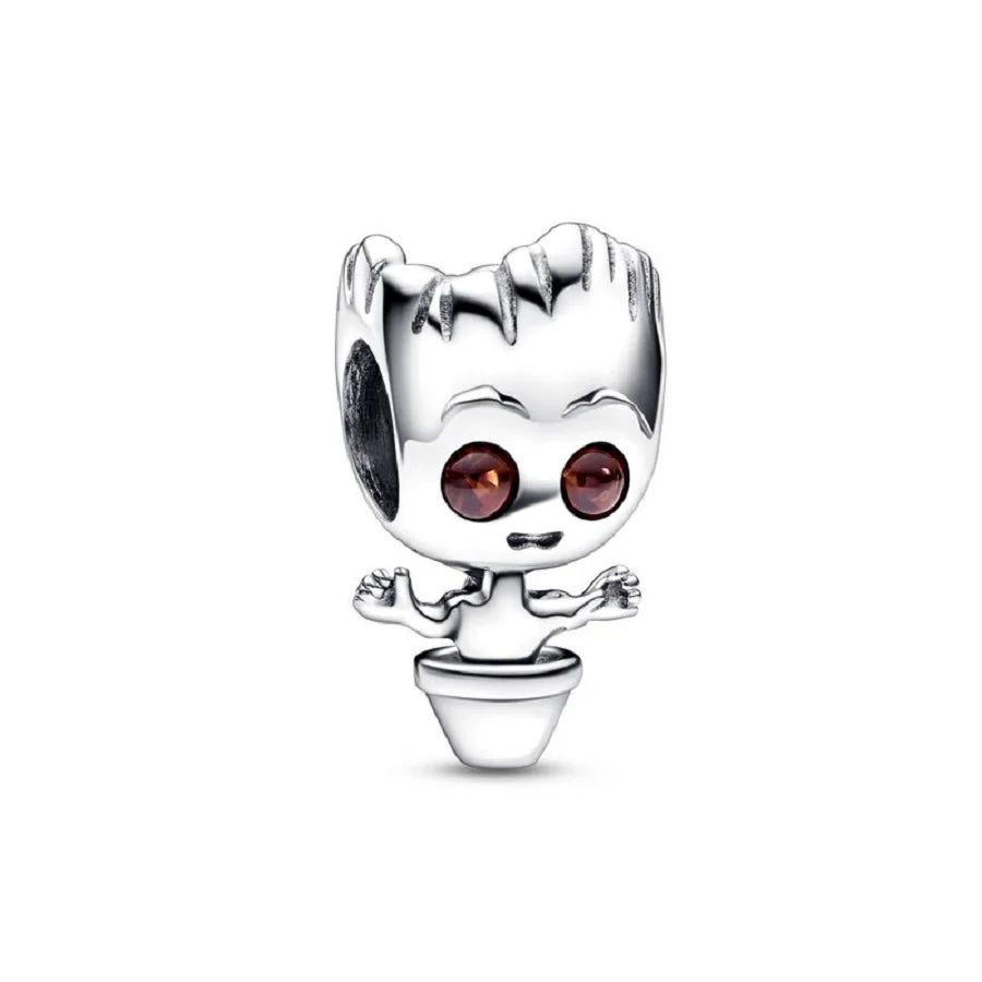 Marvel Disney Charm Beads 100% 925 Sterling Silver for DIY Bracelets Women's Jewelry Gifts Suitable for Original DLY