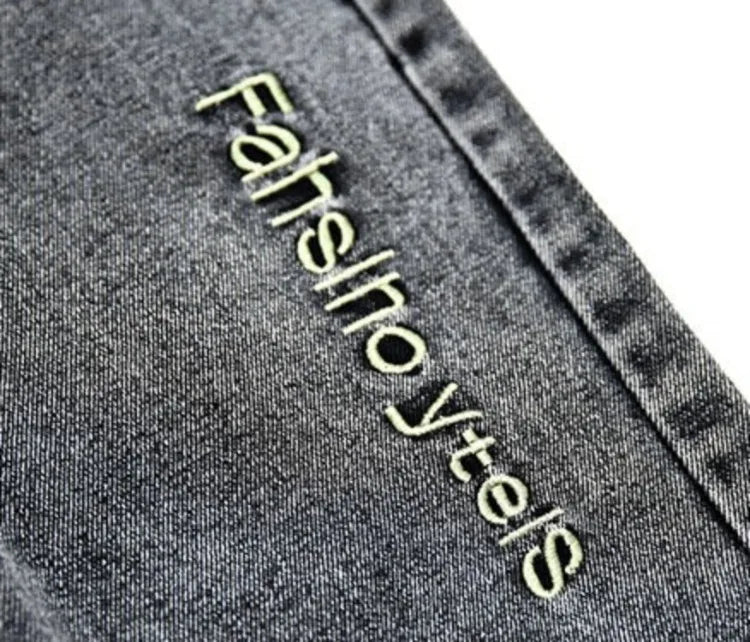 Kids' Loose Fit Dad Jeans for Boys & Girls, Big Kids Spring Autumn School Jeans, Stylish & Trendy Long Pants