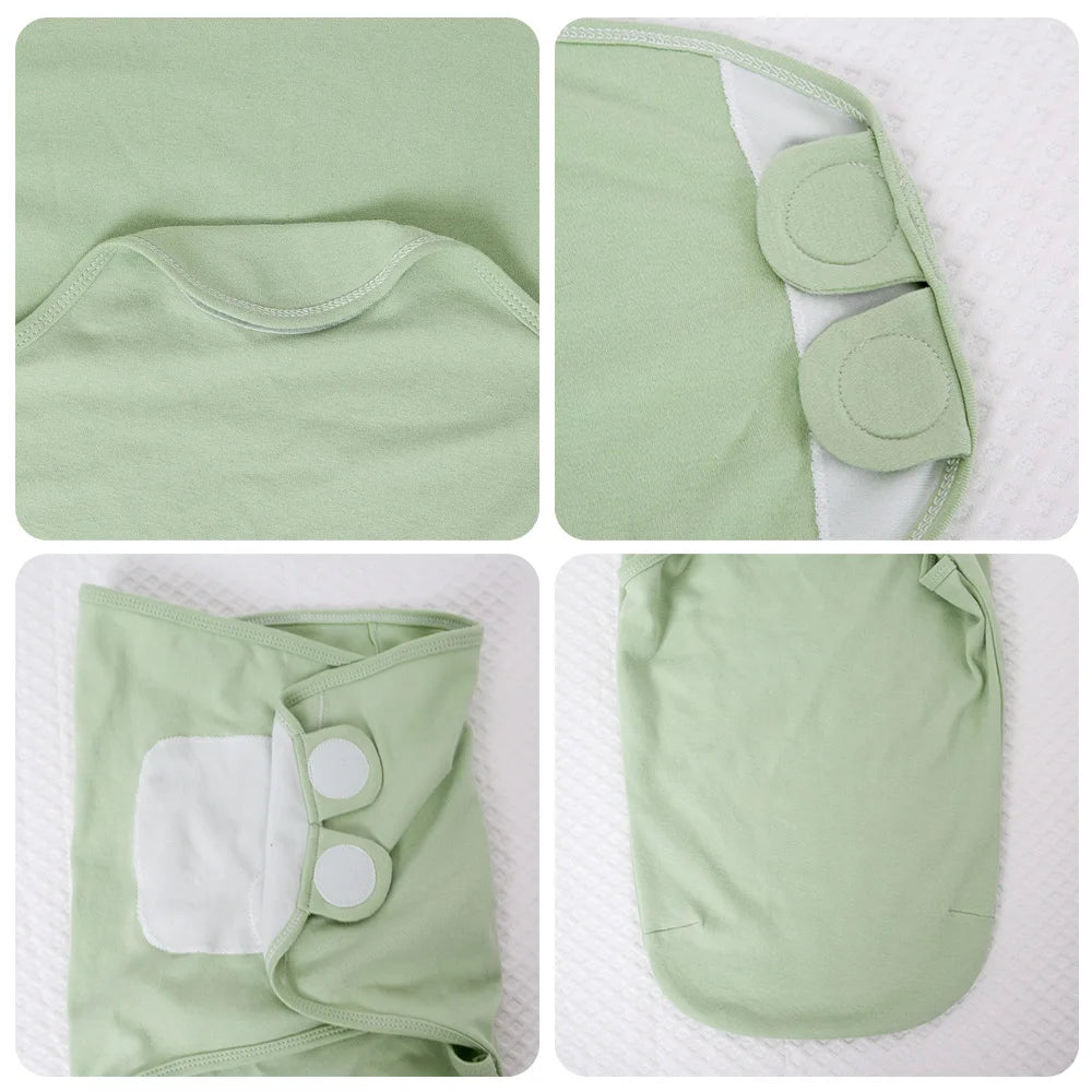 100% Cotton Baby Sleeping Bag For Newborn Extract Envelope Swaddle Cocoon Baby Blanket Swaddling Wrap Sleepsack For Baby Girl