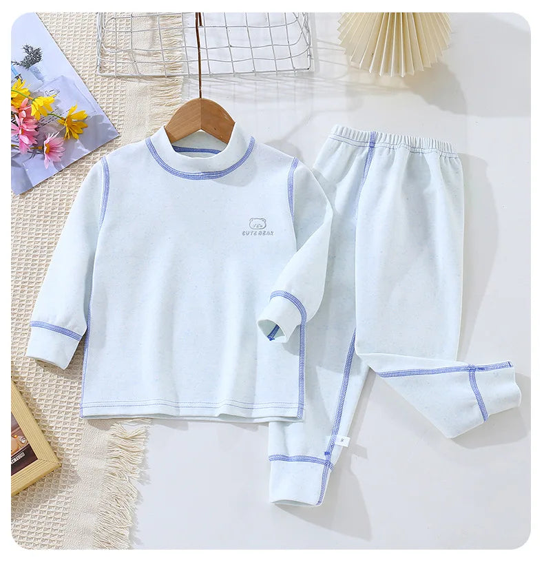 Baby Clothing Autumn Winter Home Pajamas 1 to 8 Years Children Boys Pajamas Children's Underwear Cotton Children's Clothing