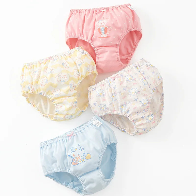 Girl A Cotton Briefs Boxers Breathable Underpants Girl Quality Panties Size 90-165 Healthy Briefs Kids Comfortable Soft Boxers