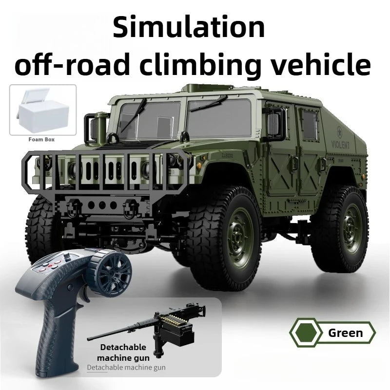 JJRC C8835 1:16 4x4 Remote Control Car - All-Terrain Off-Road Climber with LED Lights for Off-Road Adventure Toy Gift for Kids