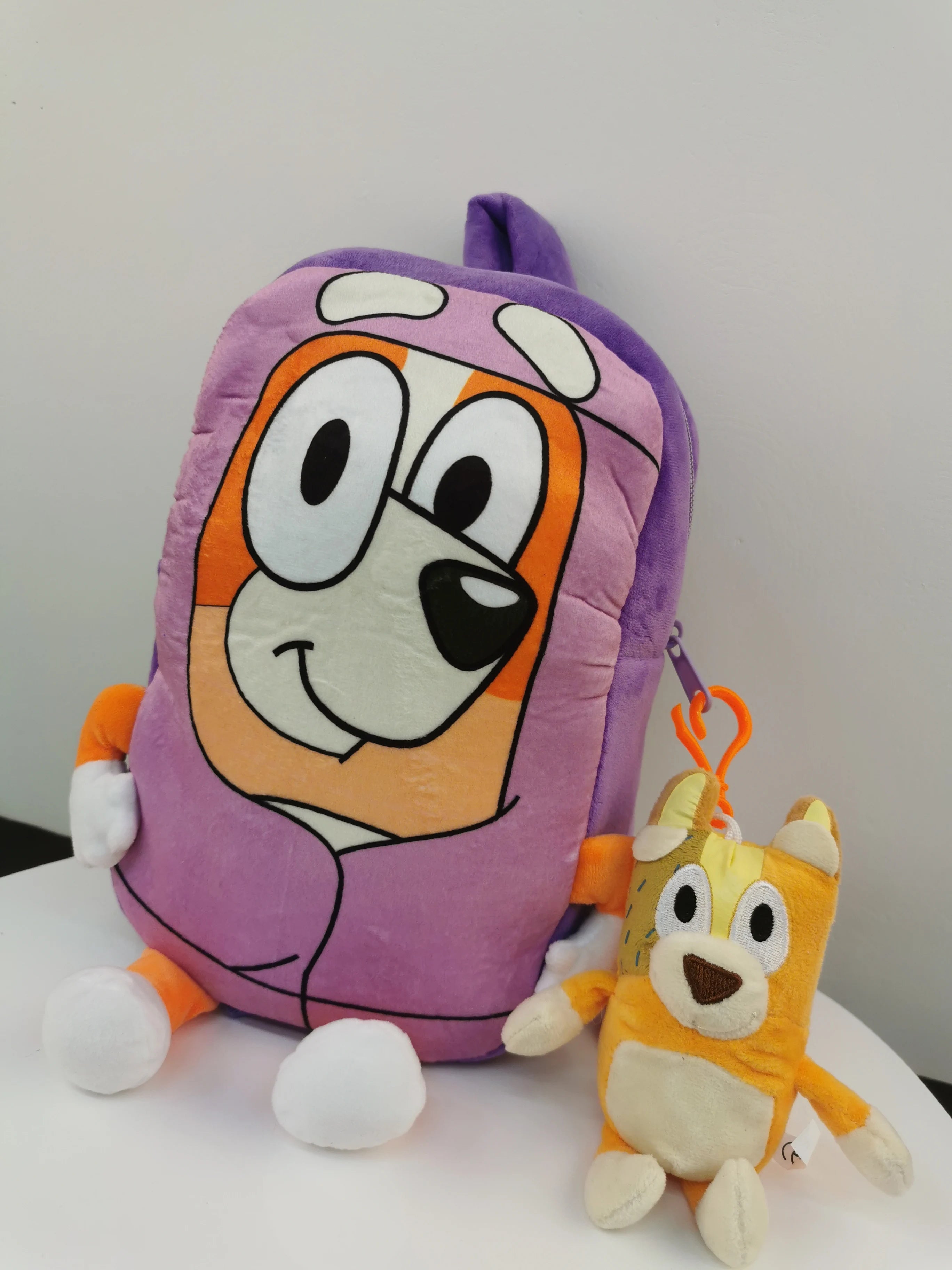 Bluey family  Schoolbag Cartoon Bingo friends Plush Backpack Picnic And Travel Snack Bag bluey pencil case Bingo coin purse gift