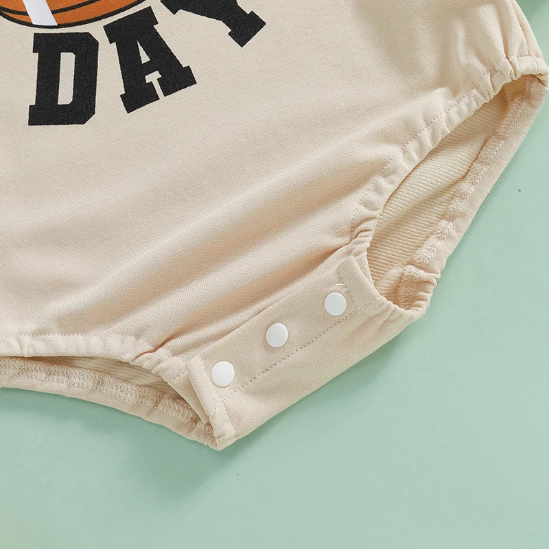 Infant Boys Fall Hooded Romper with Zipper Closure and Cute Animal Print Design for Cozy Autumn Days