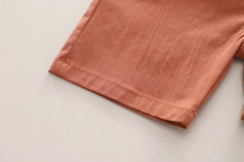 New Summer Baby Boys Clothes Suit Children Shirt Shorts 2Pcs/Sets Toddler Clothing Infant Casual Cotton Costume Kids Tracksuits