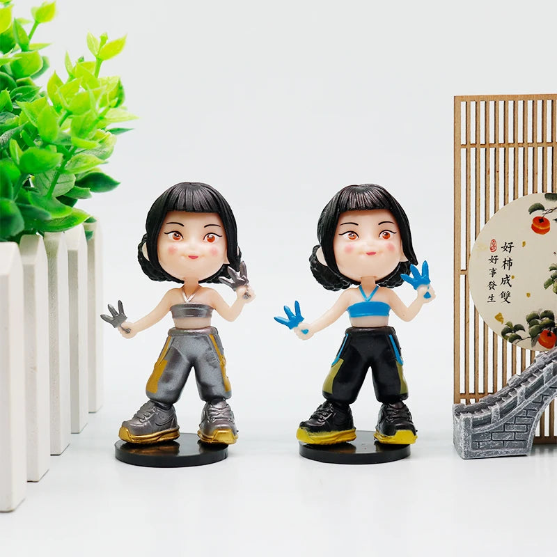 Anime Figure Kpop Demon Hunters Model Toy Cartoon Gaming Peripherals Desk Decoration Collection Figures Model Toy For Kid Gift