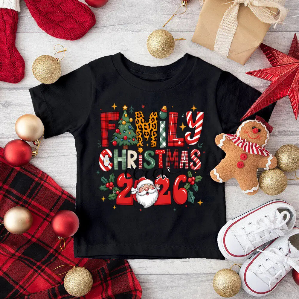 Family Christmas 2026 Making Memories Together Family Shirts Dad Mom and Daughter Son Tshirt Baby Romper Xmas Family Look