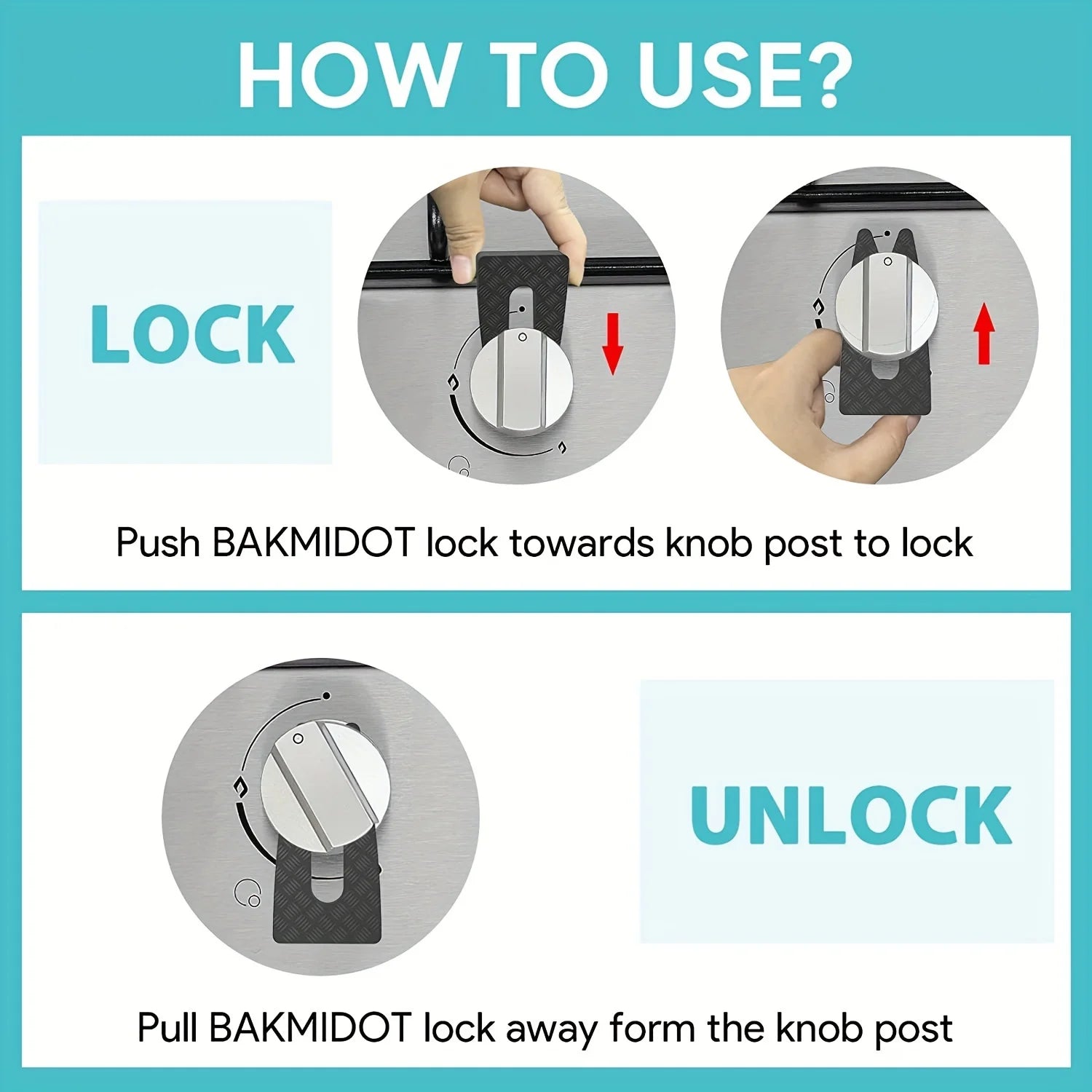 Gas Stove Knob Covers for Child Safety - Baby-Proof Locks for Your Gas Cooktop, Easy to Use & Heat Resistant, 1/4/8 PCS