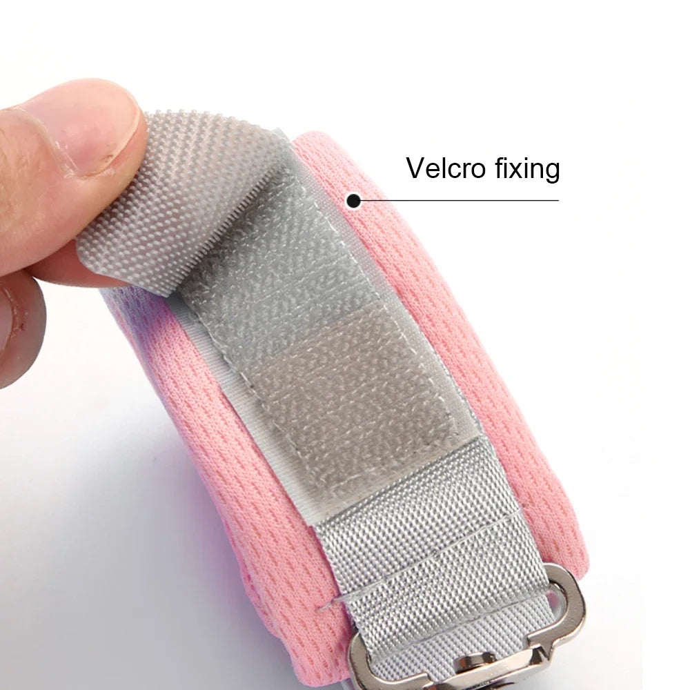 Toddlers Leash Anti Lost Wrist Link Child Kids Safety Harness Kids Walking Wristband Assistant Strap Belt for Girl Pink Gift