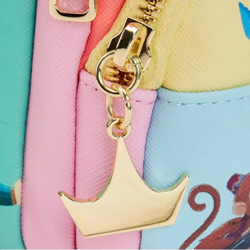 Loungefly Disney Princess Series Manga Style Animated Collage Collection Mini Backpack