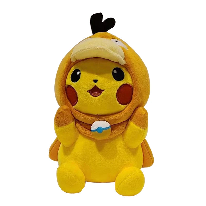 20cm Original Pokemon Plush Toy Pikachu Cosplay Psyduck Cute for Anime Cartoon Plush Doll Figure Toy for Kids Birthday Best Gift