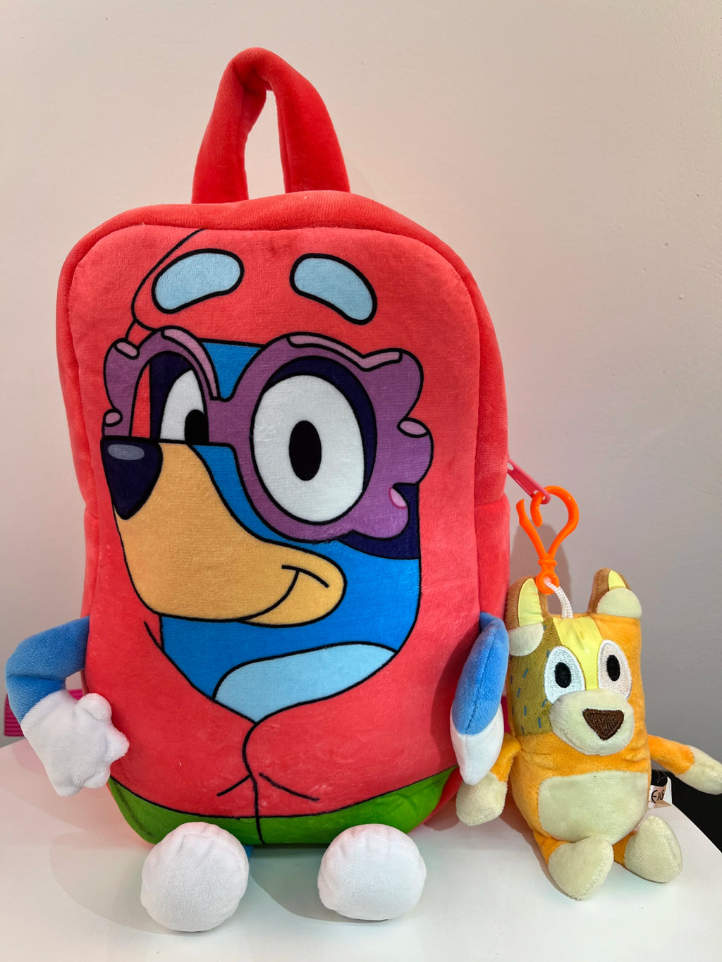 Bluey family  Schoolbag Cartoon Bingo friends Plush Backpack Picnic And Travel Snack Bag bluey pencil case Bingo coin purse gift