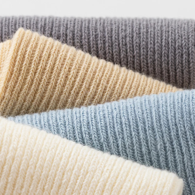 3/5 Pairs Baby Non Slip Floor Socks Cute Cartoon Design Anti slip Socks For Newborn Indoor Activities Toddler Socks Accessories