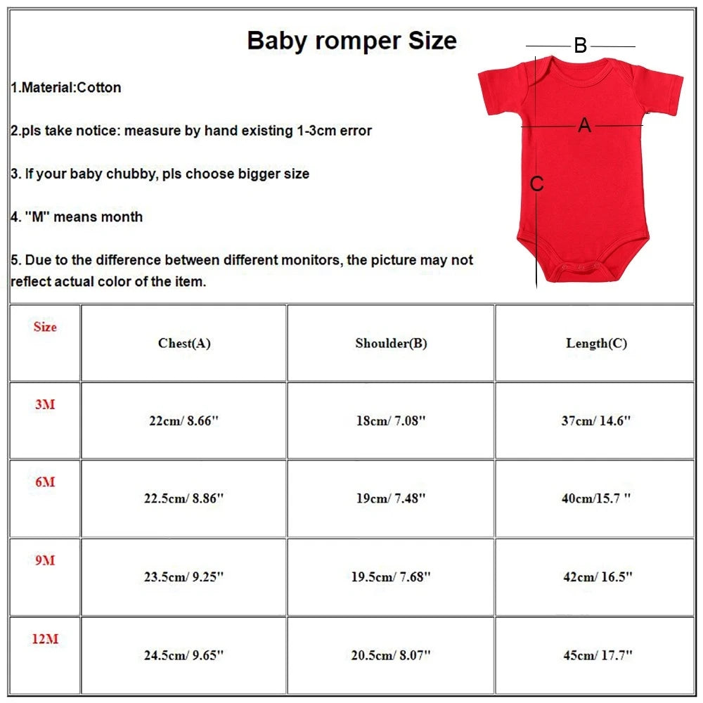 My 1st New Year 2026 Baby Cotton Rompers Newborn Infant Jumpsuit First New Year Baby Bodysuit Toddler New Year Ropa