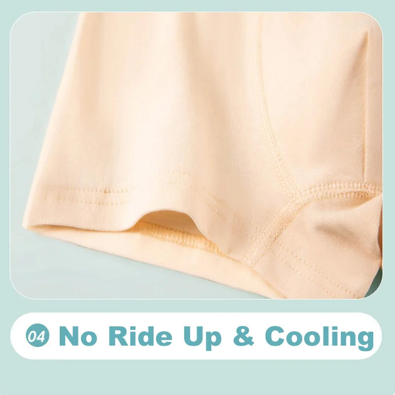 4 Pieces High Quality Cotton Boys Boxer Shorts Car Pattern Fashion Children Underwear Comfortable Breathable Kids Bottom Panties