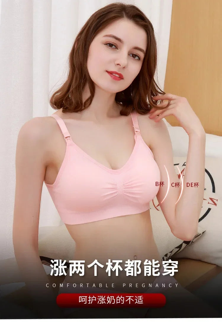 3PC/lot Maternity Nursing Bras Cotton Breastfeeding Pregnant Women Pregnancy Underwear Breast Feeding Bra Clothing Lactancia