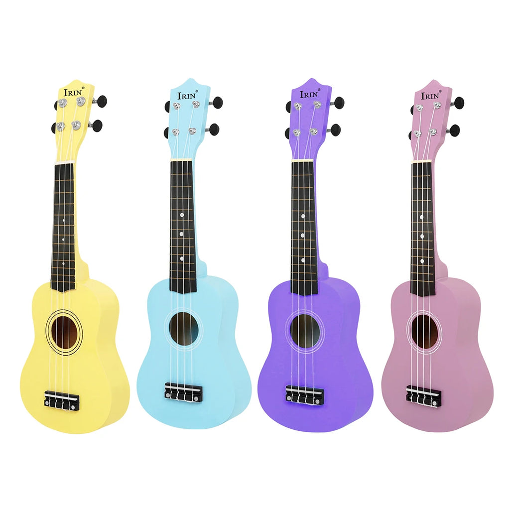 Blue Ukulele 21 Inch Beginner Ukulele Basswood Mini Guitarra 4 Strings Ukulele Guitar Musical Instrument Girl Gifts