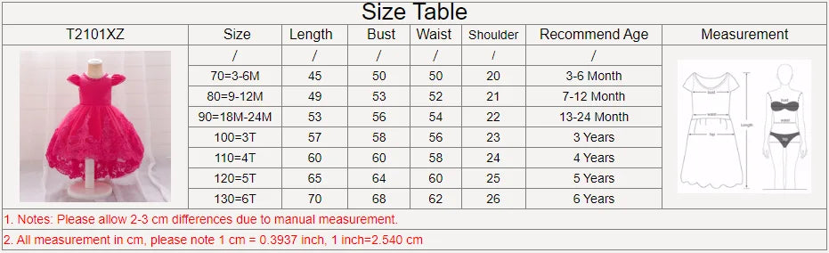 Baby Girls Birthday Princess Dress Toddler Clothes Infant Bowknot Lace Flower Girl Party Dresses Kids Trailing Wedding Prom Gown