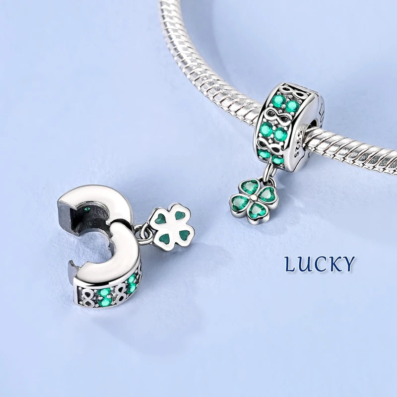 925 Sterling Silver Charms Firefly Cat Dog Coconut Charms Beads Pendant Fit Original Pendant Bracelet DIY Fine Jewelry For Women