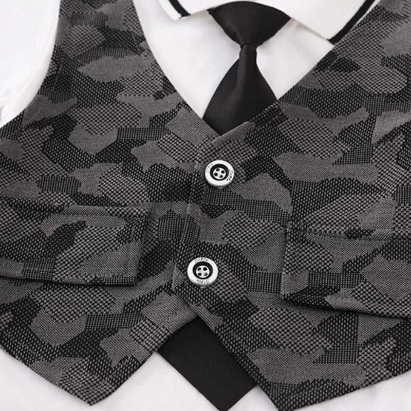 New Summer Baby Clothes Kids Clothing Suit Children Boys Short Sleeved T-Shirt Shorts 2Pcs/Sets Infant Costume Toddler Outfits