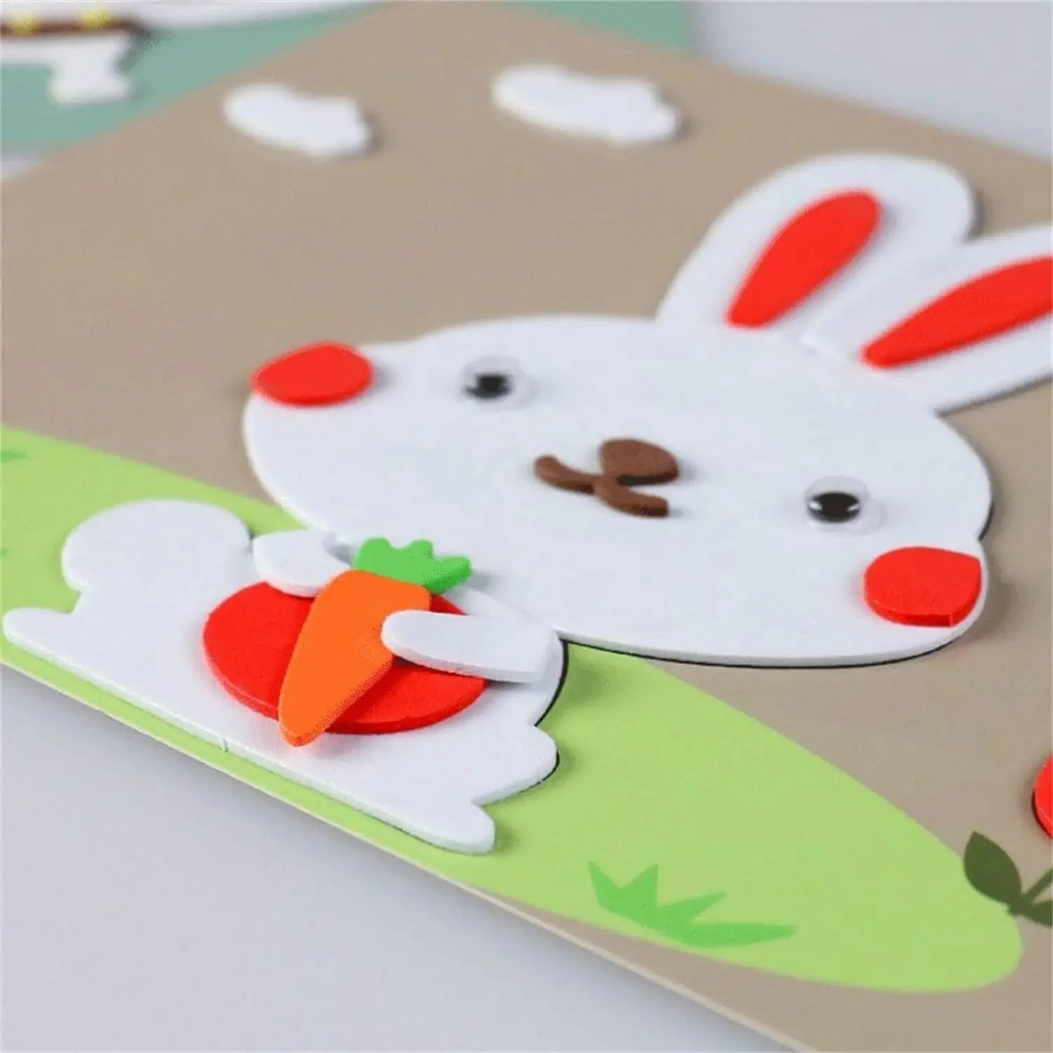Cartoon EVA Sticker Toys DIY Kids Animal Handmade Stickers 3D Puzzle Game Cartoon Painting Stickers Learning Toys for Kids