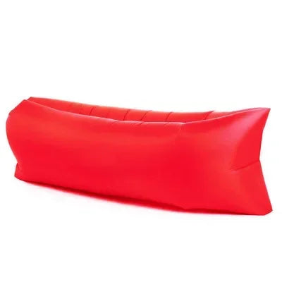Inflatable Lounger Air Couch for Beach Chair Camping Chairs with Travel Bag & Pockets Portable Outdoor Camping Accessories