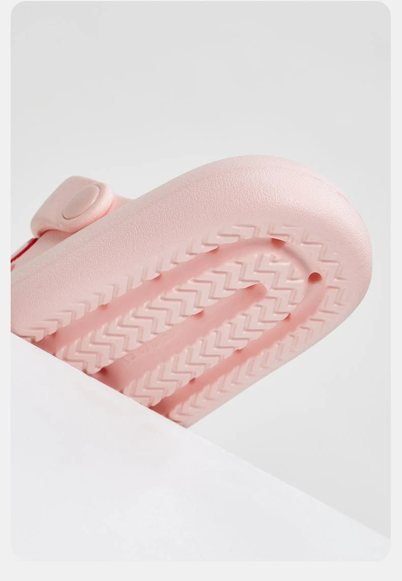 Disney Children's Casual Shoes EVA Sandals Boys Girls' Cartoon Mickey Mouse Anti Slip Soft Sole Children's Beach Shoes Size 17-2