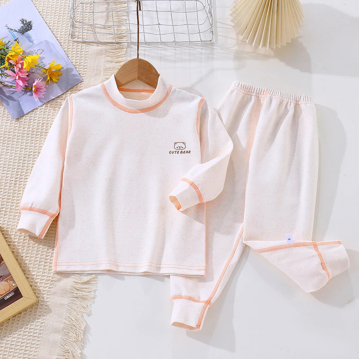 Baby Clothing Autumn Winter Home Pajamas 1 to 8 Years Children Boys Pajamas Children's Underwear Cotton Children's Clothing