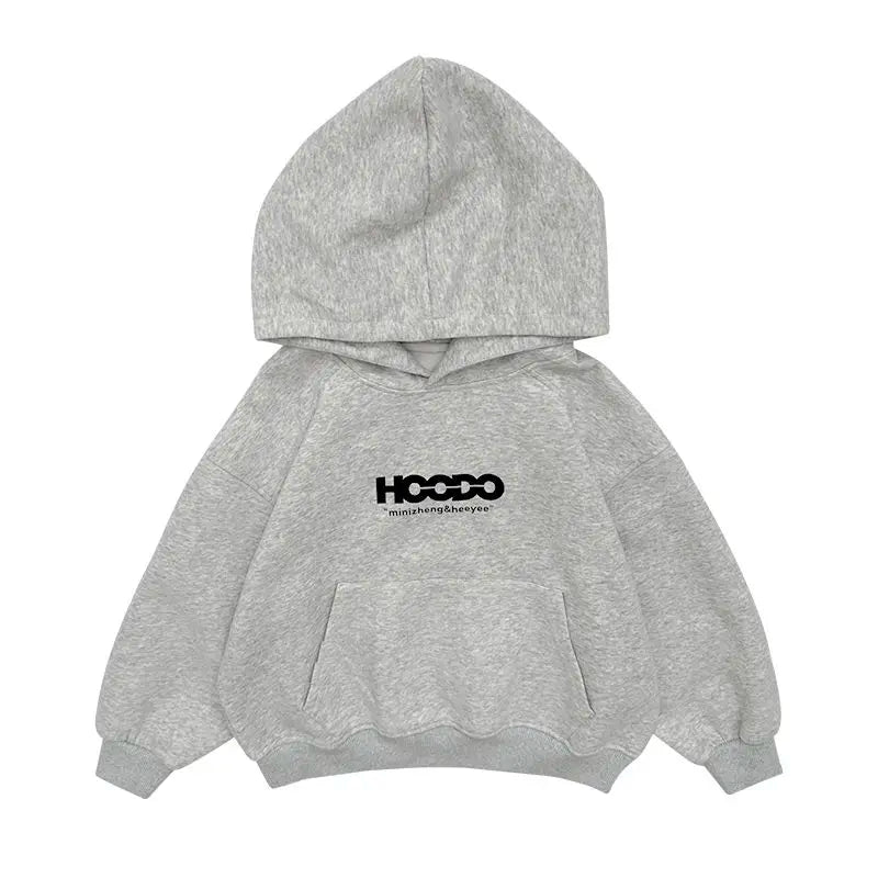 2025 New Boys' Mid-Large Spring Autumn Korean-Style Stylish Hooded Hoodie - Fashionable Baby To Big Kids Top