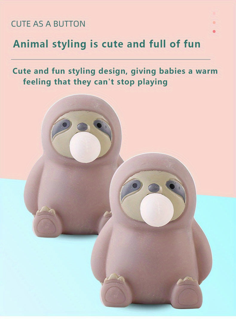 1PC Squeeze Toy Cute Bubble Squishy Toys Stress Relief Fidget Toy Squishy Balls Mermaid Unicorn Sloth Animals for Kids Adults