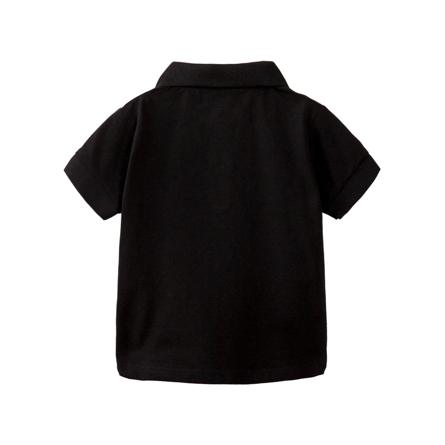 Mudkingdom Boys Pique Polo Shirts Plain Solid Short Sleeve Uniform T-shirts  Collared Cotton Tops for Children School Clothes