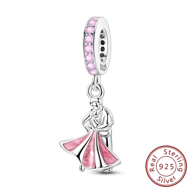 925 Sterling Silver Charms Firefly Cat Dog Coconut Charms Beads Pendant Fit Original Pendant Bracelet DIY Fine Jewelry For Women