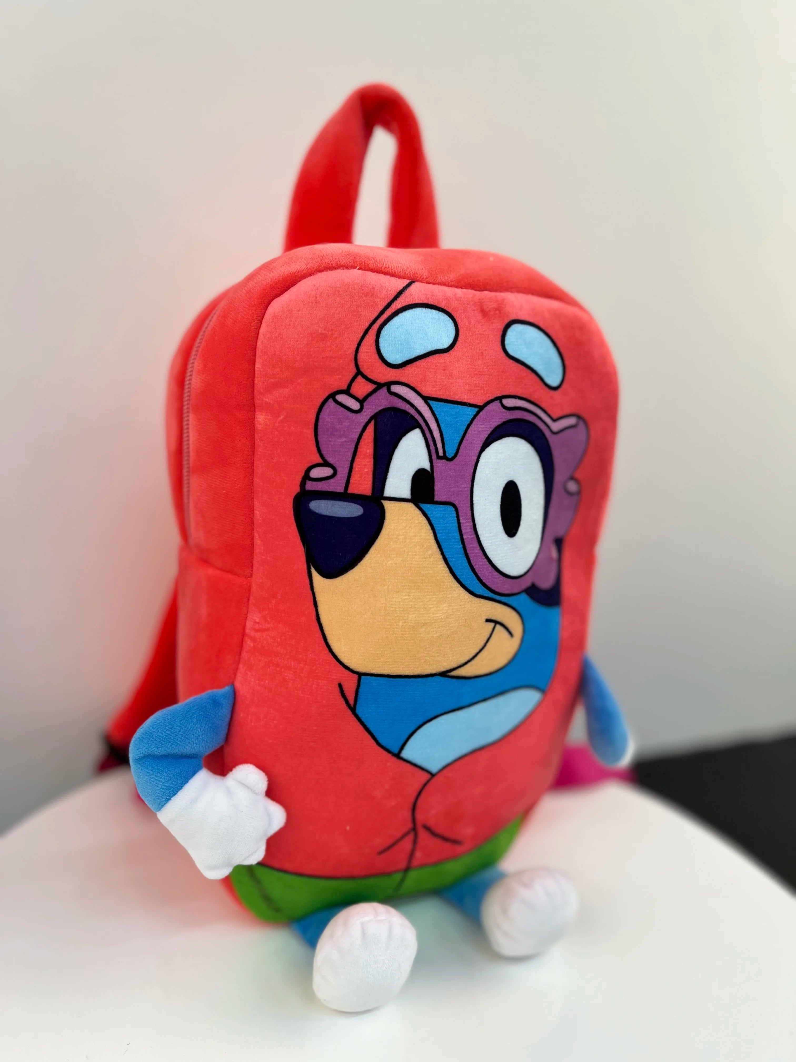 Bluey family  Schoolbag Cartoon Bingo friends Plush Backpack Picnic And Travel Snack Bag bluey pencil case Bingo coin purse gift