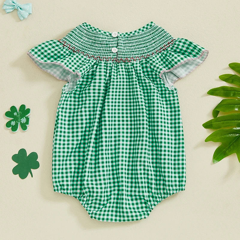 Toddler Girl Sleeveless Floral Print Ruffle Romper with Bow Detail and Elastic Waistband Summer Jumpsuit Beachwear