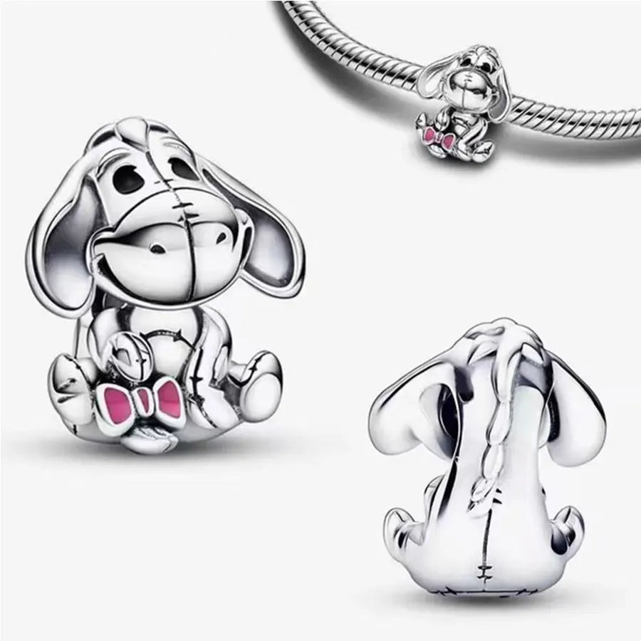 Marvel Disney Charm Beads 100% 925 Sterling Silver for DIY Bracelets Women's Jewelry Gifts Suitable for Original DLY