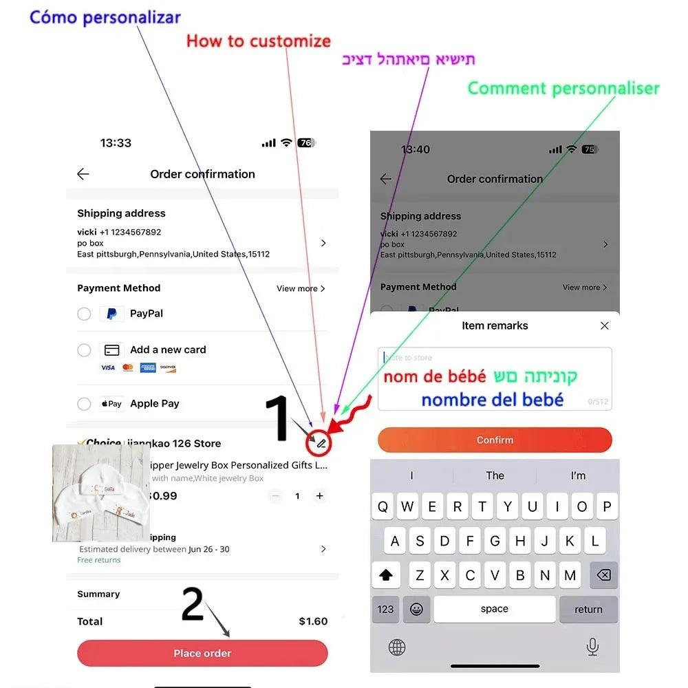 Personalised Baby Hat Newborn Hospital Hat Baby Beanies Cap with Name Infant Cotton Hats Infant Shower Gift