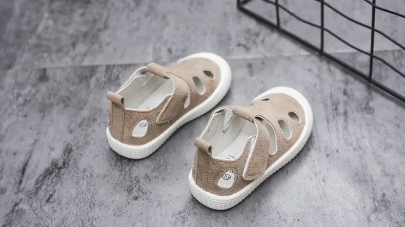 Kids Sandals Summer Girls Boys Cut Out Sneakers Breathable Children Sports Shoes Closed Toe Baby Toddlers Beach Sandalias Flats